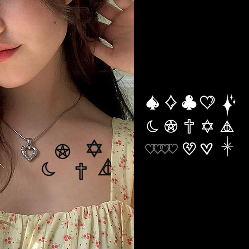Cute little pattern - Semi Permanent Tattoo