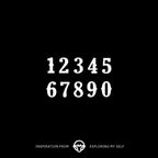 The Number A Semi Permanent Tattoo