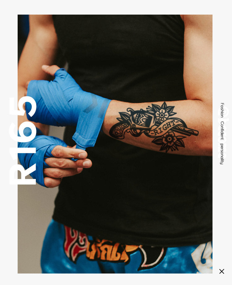 Vintage revoliver - Semi Permanent Tattoo