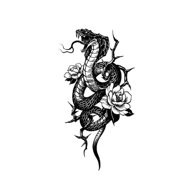 Cobra semi permanent tattoo packaging with premium SkinTatt branding.