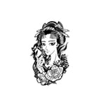 Geisha - Semi Permanent Tattoo