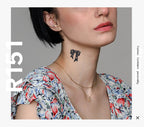 Queen Bow Semi Permanent Tattoo