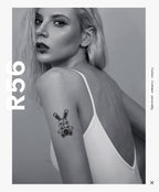 The Two Rabbits Semi Permanent Tattoo